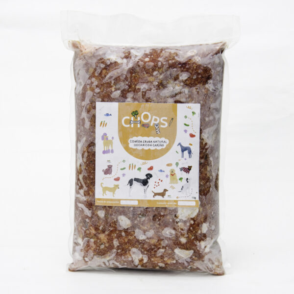 CHOPS para Perro (Alimento Fresco Congelado)