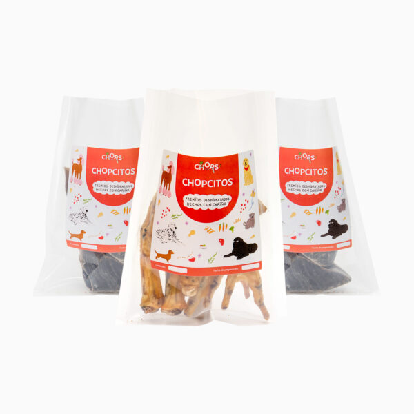 Paquete - CHOPCITOS (Premios deshidratados especiales) <br>
