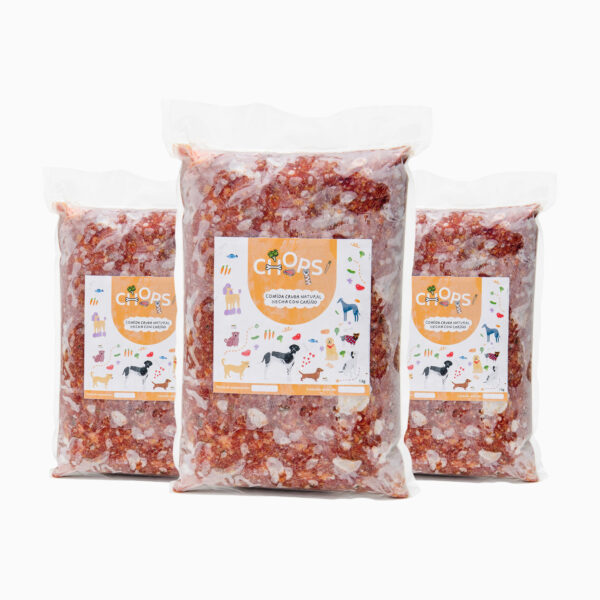 Paquete - CHOP para perro (Alimento fresco congelado)